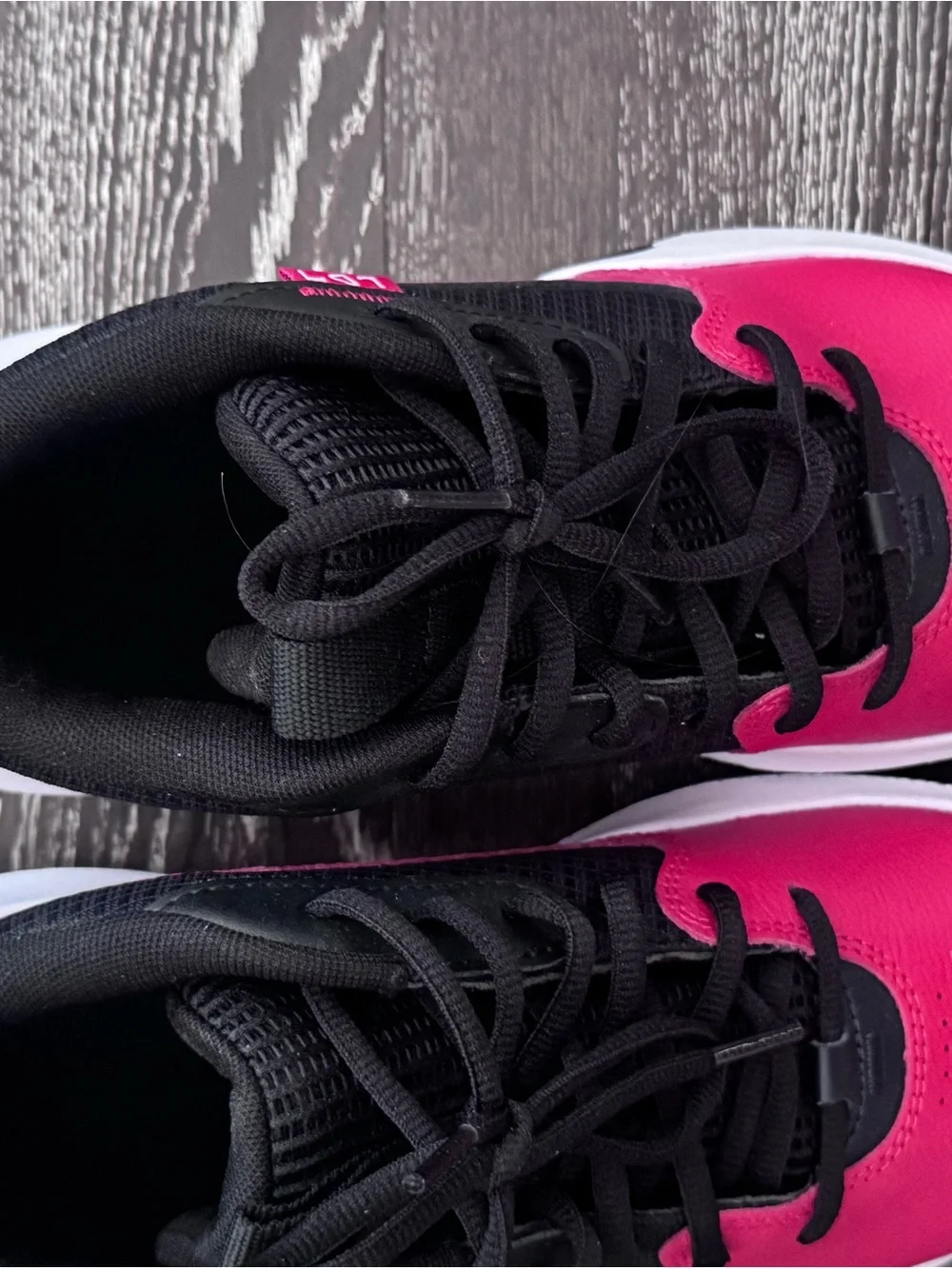 Under Armour Kids' Black and Red Lightweight Sneakers
